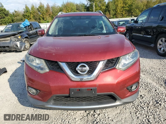 2014 Nissan Rogue SL with VIN 5N1AT2MV2EC835936, listed as a Copart auction lot 78855544 with 0 mi miles and Salvage Title. Bid and sale history available at carsss.com. Image 5.