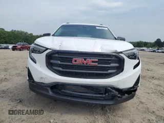 2020 GMC Terrain SLE with VIN 3GKALMEV8LL139327, listed as a Copart auction lot 57036415 with 61,130 mi miles and Salvage title. Bid and sale history available at DreamBid. Image 5.