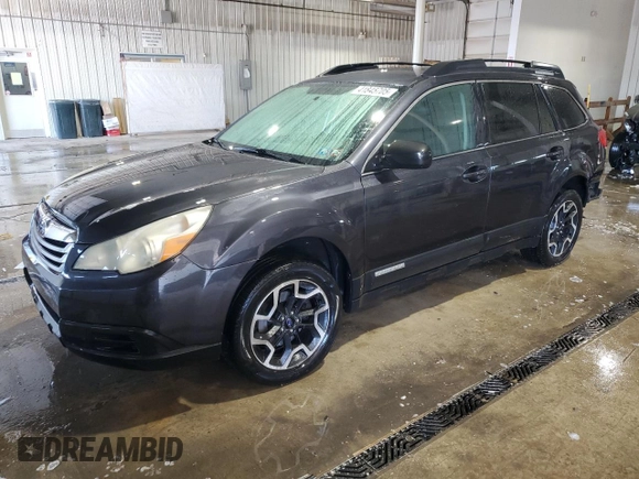 2011 Subaru Outback 2.5i with VIN 4S4BRBAC6B1337459, listed as a Copart auction lot 41845705 with 250,032 mi miles and Salvage Title. Bid and sale history available at carsss.com. Image 1.