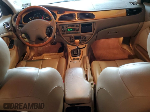 2001 Jaguar S-Type with VIN SAJDA01P91GM01096, listed as a Copart auction lot 72579364 with 138,689 mi miles and Salvage Title. Bid and sale history available at DreamBid. Image 8.