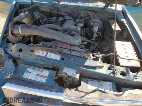 1996 Ford Ranger XL with VIN 1FTCR14U7TPB59468, listed as a Copart auction lot 77774184 with 331,995 mi miles and Salvage Title. Bid and sale history available at carsss.com. Image 11.