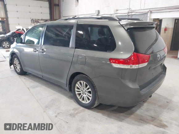 2011 Toyota Sienna XLE AAS with VIN 5TDYK3DC8BS111639, listed as a IAAI auction lot 42108488 with 300,872 mi miles and . Bid and sale history available at DreamBid. Image 3.