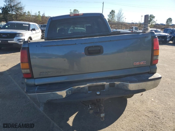 2006 GMC Sierra 1500 SLT with VIN 2GTEK13T961118931, listed as a Copart auction lot 44368785 with 0 mi miles and Salvage Title. Bid and sale history available at carsss.com. Image 6.
