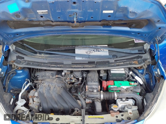 2014 Nissan Note SV with VIN 3N1CE2CP9EL424521, listed as a IAAI auction lot 42053853 with 166,740 mi miles and . Bid and sale history available at DreamBid. Image 10.