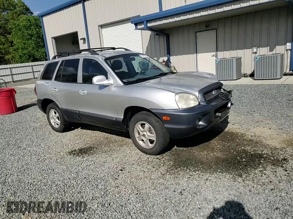 2003 Hyundai Santa Fe GLS with VIN KM8SC73D73U542650, listed as a Copart auction lot 51172795 with 133,958 mi miles and Salvage Title. Bid and sale history available at carsss.com. Image 10.