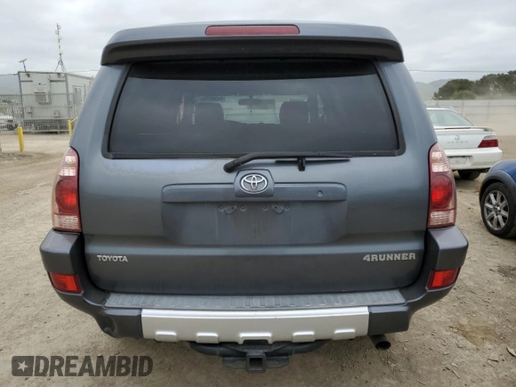 2005 Toyota 4Runner SR5 with VIN JTEBT14RX50056416, listed as a Copart auction lot 54398755 with 263,666 mi miles and Clean Title. Bid and sale history available at DreamBid. Image 6.