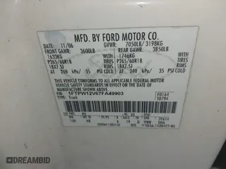 2007 Ford F-150 XLT with VIN 1FTPW12V67FA49903, listed as a IAAI auction lot 42112749 with 200,662 mi miles. Bid and sale history available at carsss.com. Image 9.