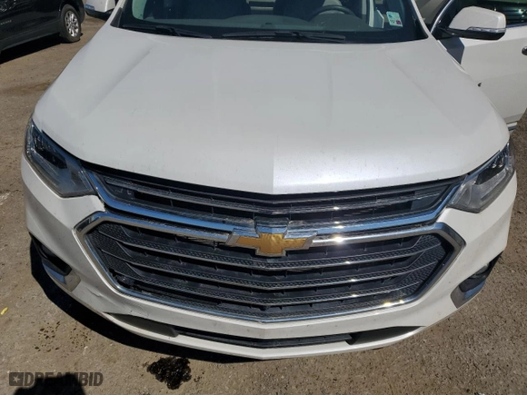 2018 Chevrolet Traverse Premier with VIN 1GNEVJKW2JJ160639, listed as a Copart auction lot 46428245 with 118,182 mi miles and Salvage Title. Bid and sale history available at carsss.com. Image 12.