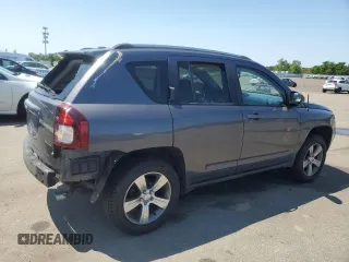 2016 Jeep Compass High Altitude with VIN 1C4NJDEB0GD709177, listed as a Copart auction lot 61248065 with 45,558 mi miles and Salvage title. Bid and sale history available at DreamBid. Image 3.