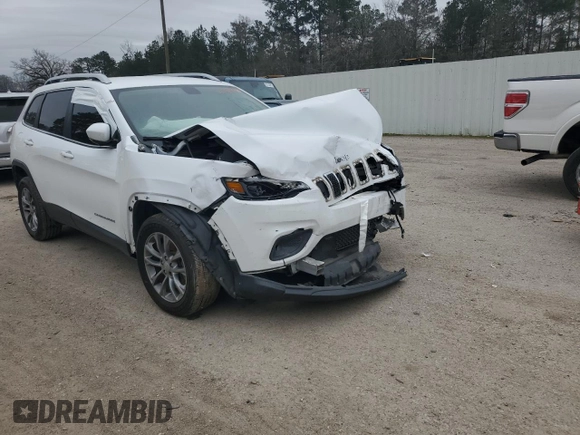 2020 Jeep Cherokee Latitude Plus z VIN 1C4PJLLBXLD552595, wystawiony jako Copart lot #48961565 z przebiegiem 56 801 mil mil oraz Szkoda całkowita • Salvage title. Historia ofert i sprzedaży dostępna na DreamBid. Obrazek 4.