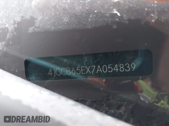 2007 Mercedes-Benz R 3.5L with VIN 4JGCB65EX7A054839, listed as a IAAI auction lot 41959525 with Not provided miles and . Bid and sale history available at DreamBid. Image 11.