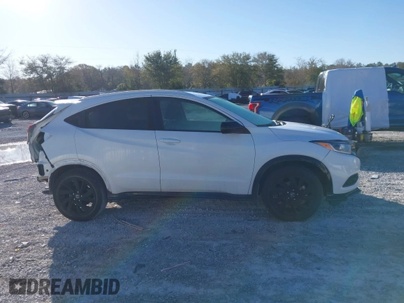 2022 Honda HR-V Sport with VIN 3CZRU6H13NM753175, listed as a IAAI auction lot 41835302 with 32,748 mi miles. Bid and sale history available at carsss.com. Image 14.