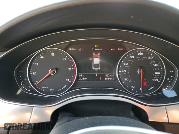 2016 Audi A7 3.0 Prestige with VIN WAU2GAFC4GN096110, listed as a Copart auction lot 42078874 with 89,349 mi miles. Bid and sale history available at carsss.com. Image 9.