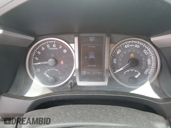 2020 Toyota Tacoma SR5 with VIN 3TMBZ5DN3LM027258, listed as a Copart auction lot 54068424 with 37,138 mi miles and Salvage title. Bid and sale history available at DreamBid. Image 9.