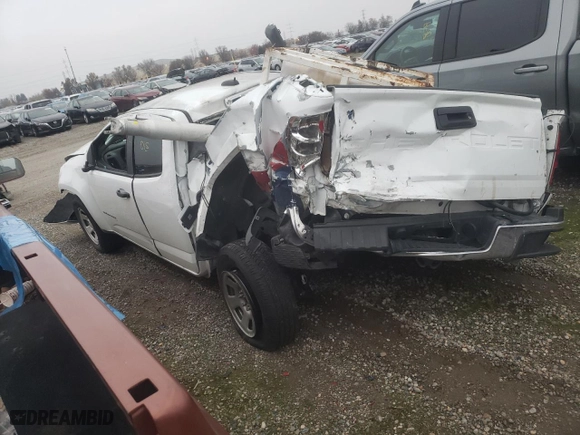 2021 Chevrolet Colorado 2WD Work Truck with VIN 1GCHSBEA5M1236802, listed as a Copart auction lot 82391714 with 52,703 mi miles and Salvage Title. Bid and sale history available at carsss.com. Image 2.
