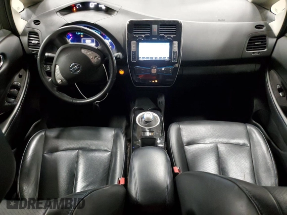 2016 Nissan LEAF SL with VIN 1N4BZ0CP1GC305528, listed as a Copart auction lot 50041525 with 51,299 mi miles and Clean Title. Bid and sale history available at carsss.com. Image 8.
