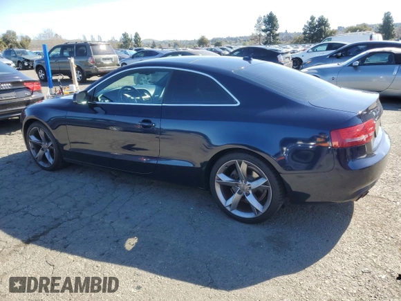 2011 Audi A5 Prestige with VIN WAUVFAFR2BA013925, listed as a Copart auction lot 46432635 with 165,502 mi miles and Clean title. Bid and sale history available at DreamBid. Image 2.