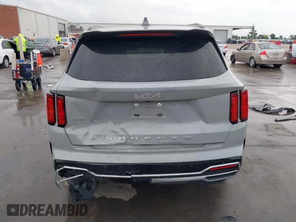 2022 Kia Sorento X-Line SX Prestige with VIN 5XYRKDLF9NG129963, listed as a IAAI auction lot 42159573 with 40,443 mi miles and . Bid and sale history available at DreamBid. Image 17.
