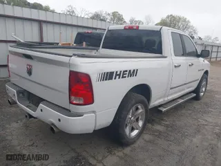 2010 Dodge Ram 1500 SLT with VIN 1D7RB1GT7AS164798, listed as a IAAI auction lot 41847595 with 247,758 mi miles. Bid and sale history available at carsss.com. Image 4.