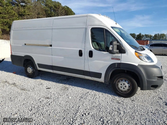 2021 Ram ProMaster Cargo Van with VIN 3C6MRVJG1ME566740, listed as a Copart auction lot 46144145 with 227,046 mi miles and Clean Title. Bid and sale history available at carsss.com. Image 4.