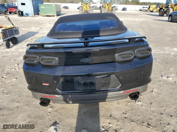 2019 Chevrolet Camaro 2SS with VIN 1G1FH3D72K0126254, listed as a Copart auction lot 89075055 with 65,280 mi miles and Salvage Title. Bid and sale history available at carsss.com. Image 6.