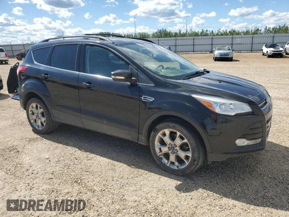 2013 Ford Escape SEL with VIN 1FMCU9H94DUA50063, listed as a Copart auction lot 63008005 with 225,421 mi miles and Salvage title. Bid and sale history available at DreamBid. Image 4.