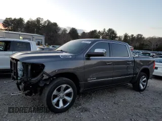 2020 Ram 1500 Limited with VIN 1C6SRFHT5LN138504, listed as a Copart auction lot 88055375 with 82,716 mi miles and Salvage Title. Bid and sale history available at carsss.com. Image 1.