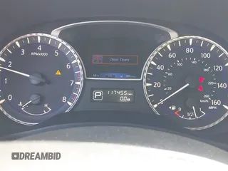 2015 Infiniti QX60 with VIN 5N1AL0MM3FC502870, listed as a IAAI auction lot 41734954 with 117,455 mi miles. Bid and sale history available at carsss.com. Image 7.