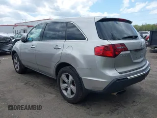 2010 Acura MDX Technology Pkg with VIN 2HNYD2H64AH516221, listed as a IAAI auction lot 41996039 with 215,562 mi miles. Bid and sale history available at carsss.com. Image 3.