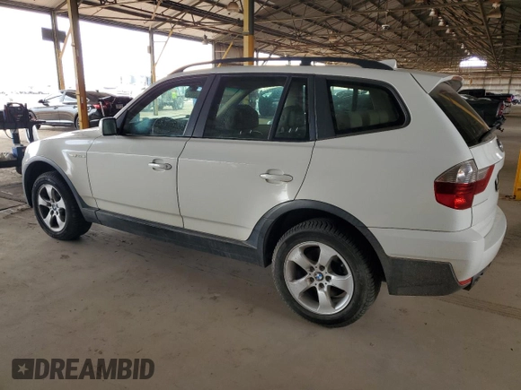 2008 BMW X3 3.0si with VIN WBXPC93478WJ18177, listed as a Copart auction lot 56006565 with 114,244 mi miles and Clean Title. Bid and sale history available at DreamBid. Image 2.