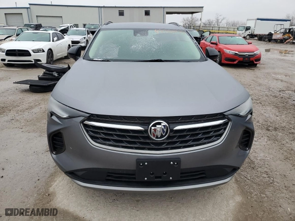 2021 Buick Envision Preferred with VIN LRBAZLR46MD100165, listed as a Copart auction lot 42202425 with 123,440 mi miles and Salvage Title. Bid and sale history available at carsss.com. Image 5.