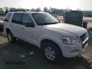 2010 Ford Explorer XLT with VIN 1FMEU6DE9AUB02177, listed as a Copart auction lot 56868605 with 158,090 mi miles and Salvage title. Bid and sale history available at DreamBid. Image 4.