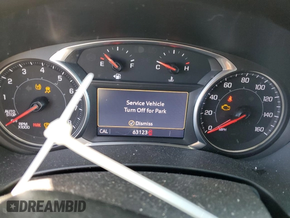 2022 GMC Terrain SLT with VIN 3GKALVEV8NL184969, listed as a Copart auction lot 46260745 with 63,123 mi miles and Salvage Title. Bid and sale history available at carsss.com. Image 9.