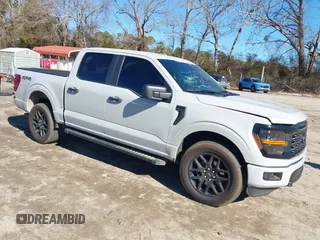 2024 Ford F-150 STX with VIN 1FTFW2L51RKD62920, listed as a IAAI auction lot 41362255 with 12,937 mi miles and . Bid and sale history available at carsss.com. Image 1.