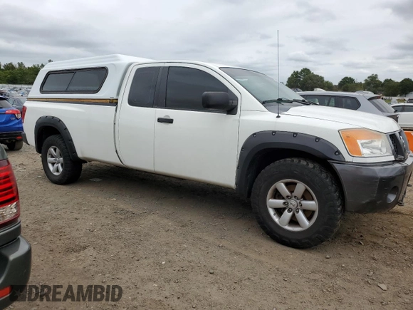 2008 Nissan Titan SE with VIN 1N6AA06F98N318482, listed as a Copart auction lot 70489284 with Not provided miles and Salvage title. Bid and sale history available at DreamBid. Image 4.