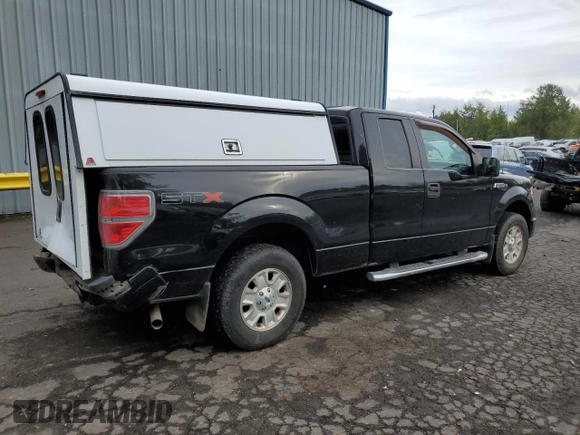 2013 Ford F-150 XL with VIN 1FTEX1CM0DKD75533, listed as a Copart auction lot 76499874 with 183,443 mi miles and Salvage Title. Bid and sale history available at carsss.com. Image 3.