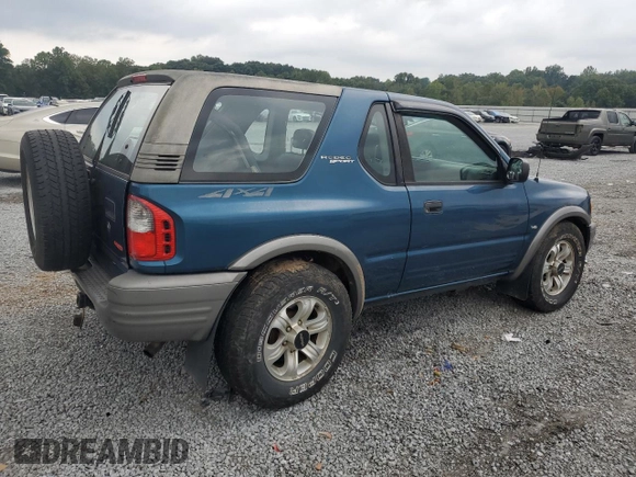 2001 Isuzu Rodeo with VIN 4S2CM57WX14307912, listed as a Copart auction lot 72416784 with 170,522 mi miles and Salvage title. Bid and sale history available at DreamBid. Image 3.