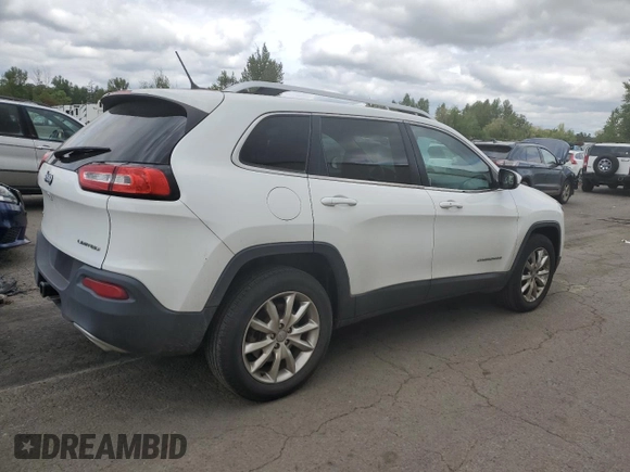 2015 Jeep Cherokee Limited with VIN 1C4PJMDS3FW556453, listed as a Copart auction lot 54539175 with 105,156 mi miles and Clean Title. Bid and sale history available at carsss.com. Image 3.