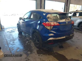 2022 Honda HR-V Sport with VIN 3CZRU6H11NM757838, listed as a IAAI auction lot 41346798 with 30,092 mi miles. Bid and sale history available at carsss.com. Image 3.