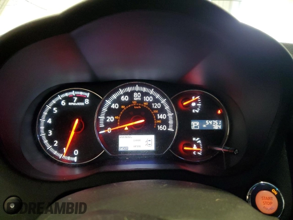 2014 Nissan Maxima S with VIN 1N4AA5AP9EC479301, listed as a Copart auction lot 55404625 with 54,751 mi miles and Non repairable. Bid and sale history available at DreamBid. Image 9.