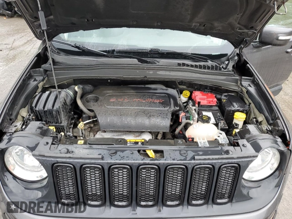 2018 Jeep Renegade Altitude with VIN ZACCJBBB6JPH79033, listed as a Copart auction lot 61898995 with 111,500 mi miles and Salvage title. Bid and sale history available at DreamBid. Image 12.
