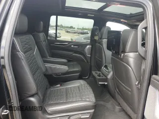 2022 Cadillac Escalade ESV Sport Platinum with VIN 1GYS4RKL7NR141315, listed as a Copart auction lot 74219824 with 50,588 mi miles and Salvage title. Bid and sale history available at DreamBid. Image 11.