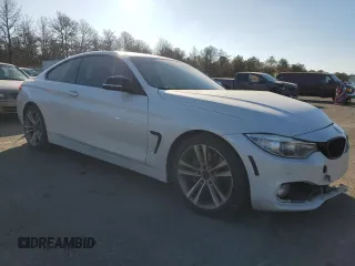 2015 BMW 4 Series 435i with VIN WBA3R1C51FK195682, listed as a Copart auction lot 47135775 with 116,502 mi miles and Salvage title. Bid and sale history available at DreamBid. Image 4.