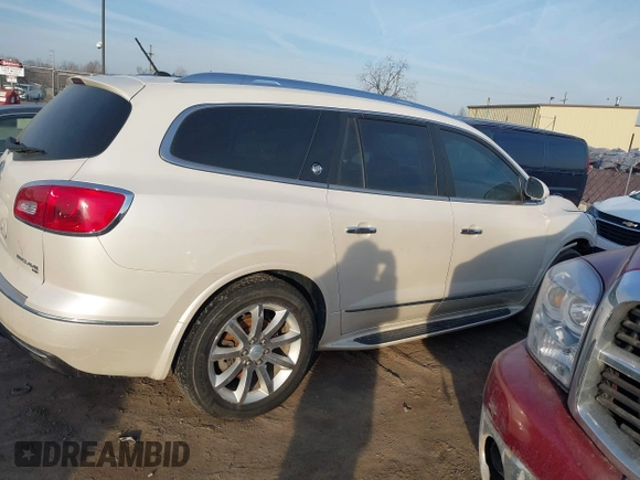 2014 Buick Enclave Leather with VIN 5GAKVBKD5EJ170931, listed as a IAAI auction lot 41797367 with 65,200 mi miles and . Bid and sale history available at DreamBid. Image 12.
