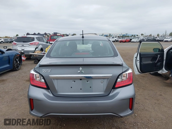 2022 Mitsubishi Mirage ES with VIN ML32FUFJXNHF07193, listed as a IAAI auction lot 42173895 with 23,863 mi miles and . Bid and sale history available at DreamBid. Image 16.