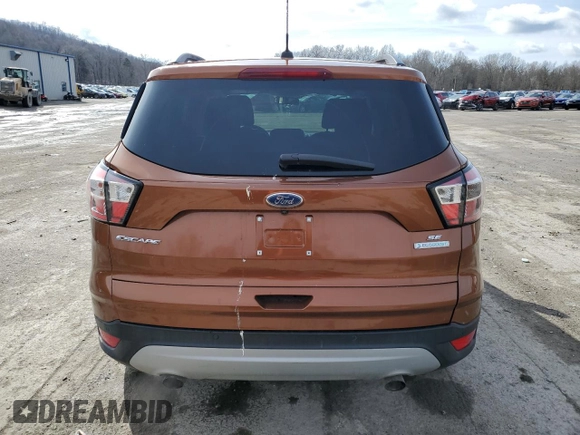 2017 Ford Escape SE with VIN 1FMCU0GD3HUC04513, listed as a Copart auction lot 47295575 with 147,938 mi miles and Salvage Title. Bid and sale history available at DreamBid. Image 6.