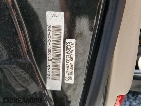 2002 Jaguar XJ with VIN SAJDA15BX2MF47193, listed as a Copart auction lot 49065275 with 69,544 mi miles and Salvage title. Bid and sale history available at DreamBid. Image 12.