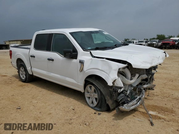 2022 Ford F-150 XL with VIN 1FTFW1E53NKD58742, listed as a Copart auction lot 54239665 with Not Provided miles and Salvage Title. Bid and sale history available at carsss.com. Image 4.