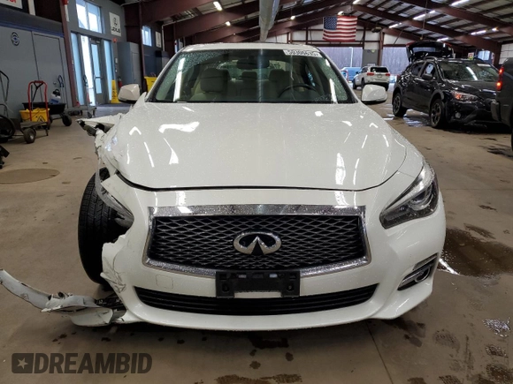 2017 Infiniti Q50 3.0t Sport with VIN JN1EV7AR1HM834878, listed as a Copart auction lot 50306635 with 81,302 mi miles and Salvage Title. Bid and sale history available at carsss.com. Image 5.