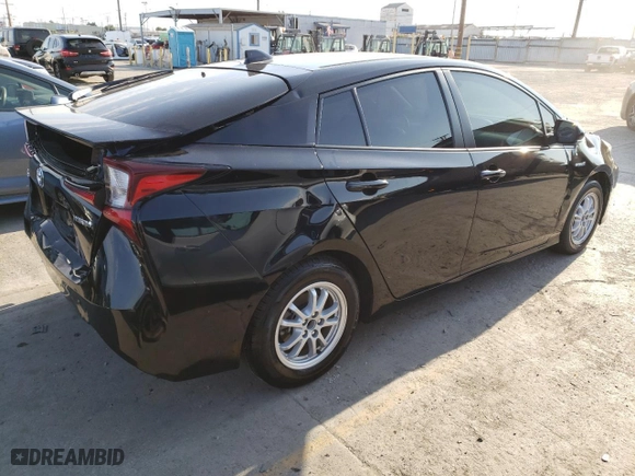 2022 Toyota Prius L Eco with VIN JTDKAMFU7N3178808, listed as a Copart auction lot 83240674 with 40,933 mi miles and Salvage Title. Bid and sale history available at carsss.com. Image 3.